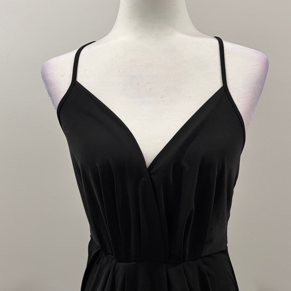 BCBGeneration Black Draped “Della” Dress. - Picture 6 of 9